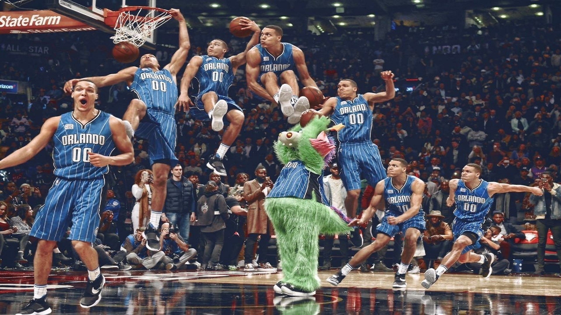 赛道与球场,当F1街道赛焦点战遇上雄鹿掀翻猛龙